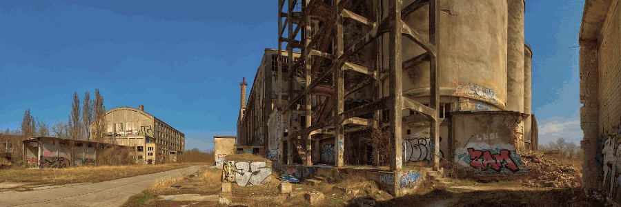 Lost Place in Brandenburg: Chemiewerk Rdersdorf
