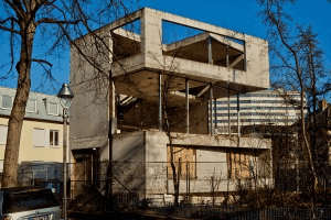 Rohbau einer Villa in Wilmersdorf