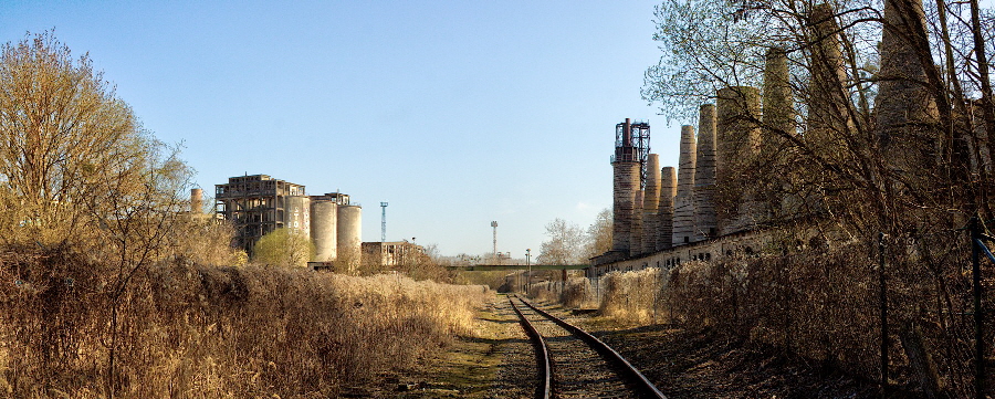 Gtertransportstrecke zwischen dem Museumspark und dem Chemiewerk Rdersdorf
