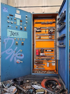 Vandalismus am Schaltschrank