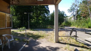 Eingangsportal zur Nervenklinik in Spandau: 2022