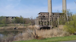 Lost Place direkt am Oderradweg nahe Eisenhttenstadt