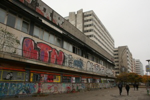 Otto-Braun-Str. in Ost-Berlin: Haus der Statistik