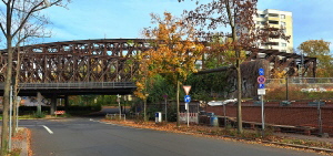 Liesenstr., im Hintergrund die Liesenbrcken