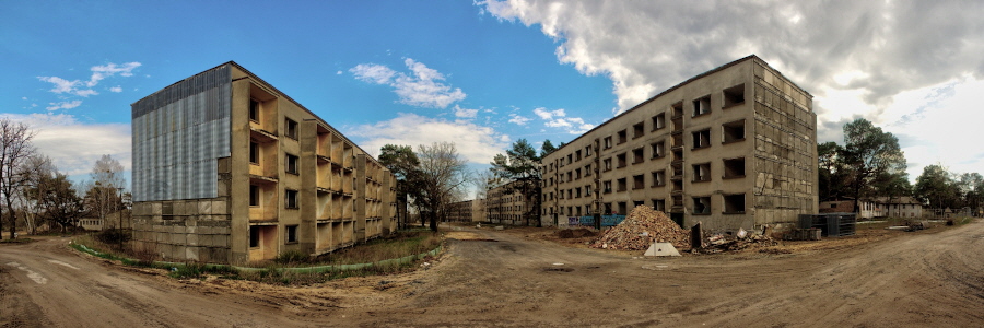 Olympisches Dorf von 1936 in Elstal im Frhjahr 2021