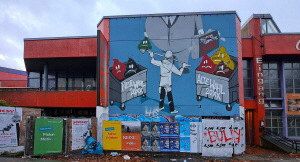 glserne Dachelement SEZ Friedrichshain