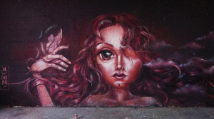 Teufelsberg Berlin: Graffiti