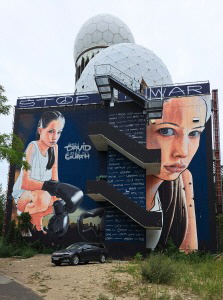 When David turned into Goliath: Teufelsberg Graffiti