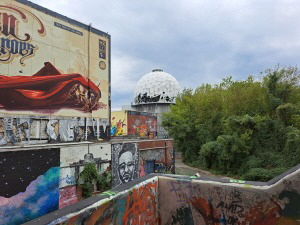 Teufelsberg-Graffiti: Anne 