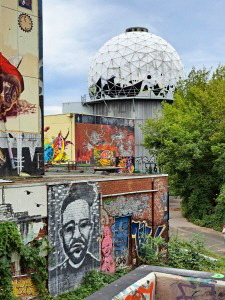 Teufelsberg-Graffiti im August 2022